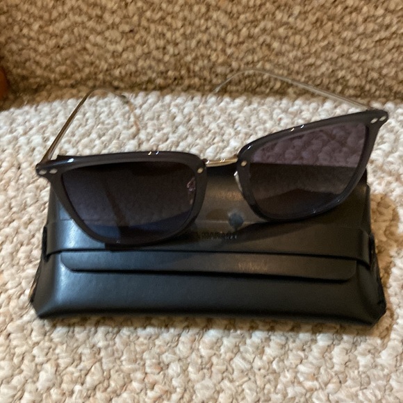 Isabel Marant Black and Gold Sunglasses main image 6